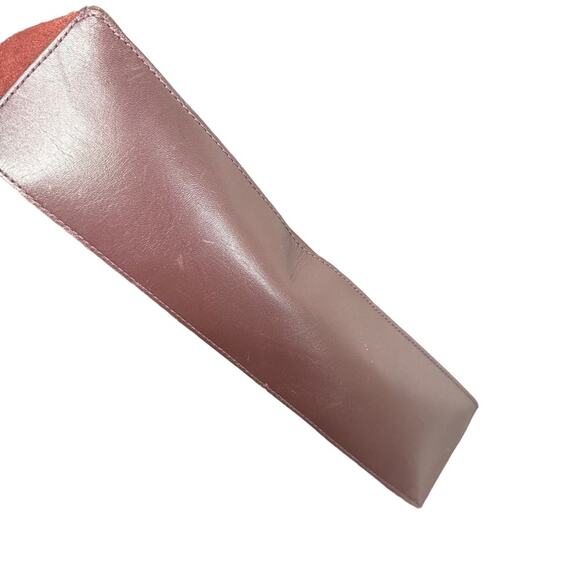 Missoni Vintage Brown Leather & Suede Shoulder Bag Purse - Picture 5 of 15